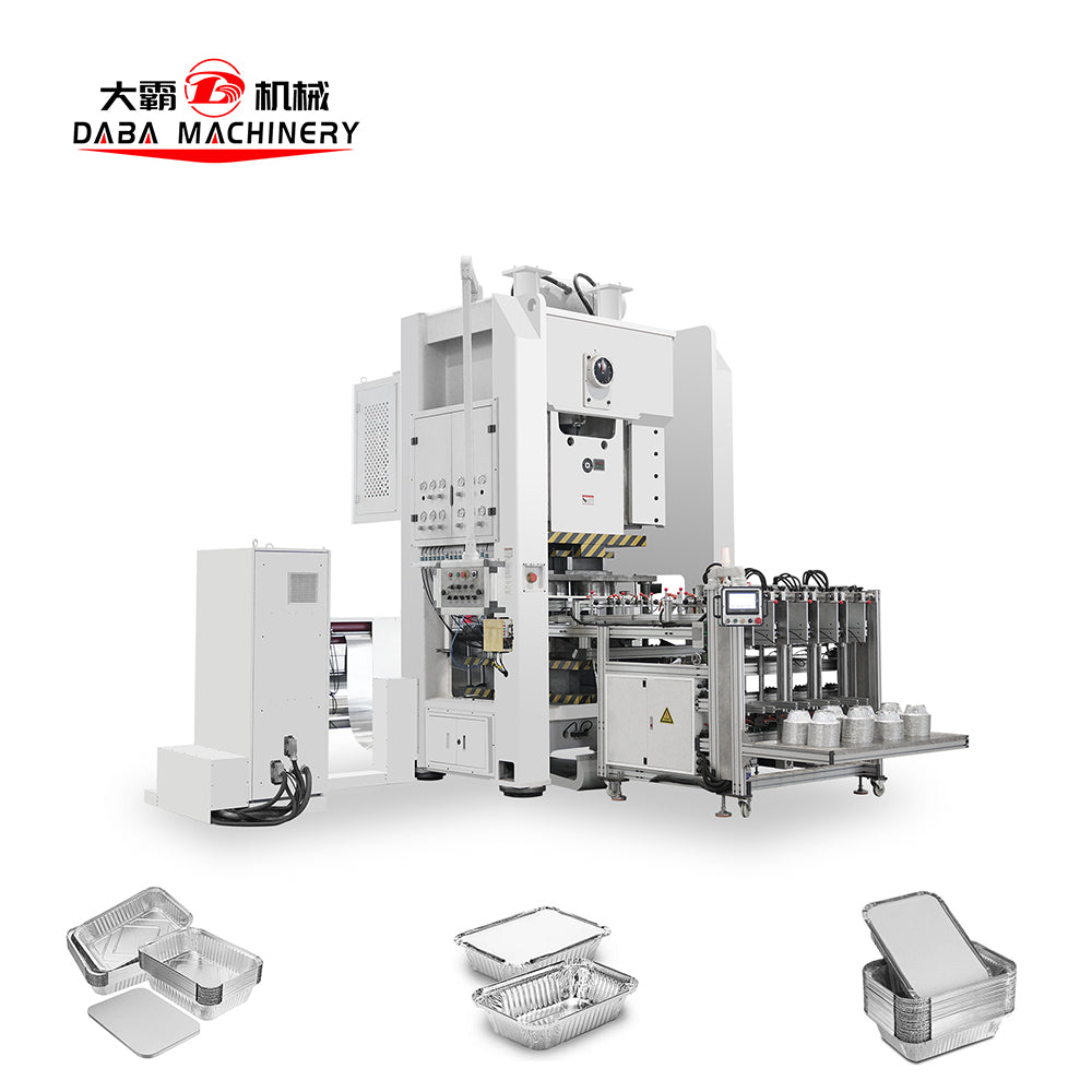 DBCX-1220-80 20-40 pcs/min Aluminum Foil Container Making Machine
