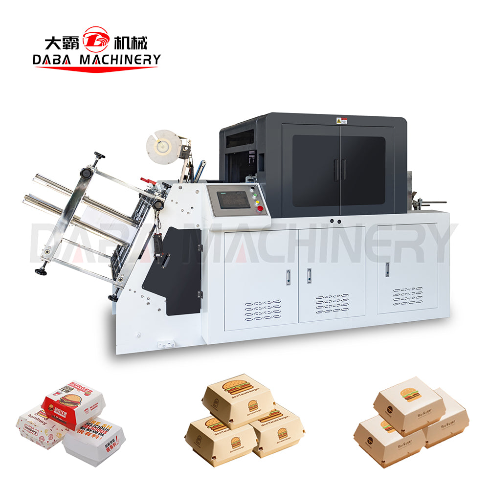 DBJX-DF650-260 Four Servo Paper Hamburger Box Machine