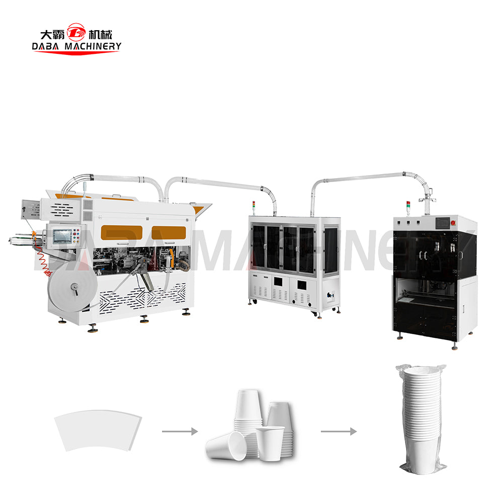 Fully Automatic Paper Cup Forming, Inspection & Packaging Line