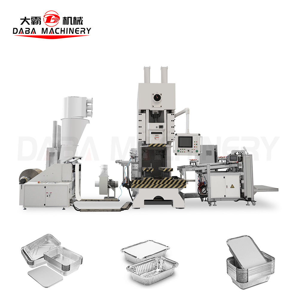 DBCX-900-63 20-45 pcs/min Aluminum Foil Container Making Machine