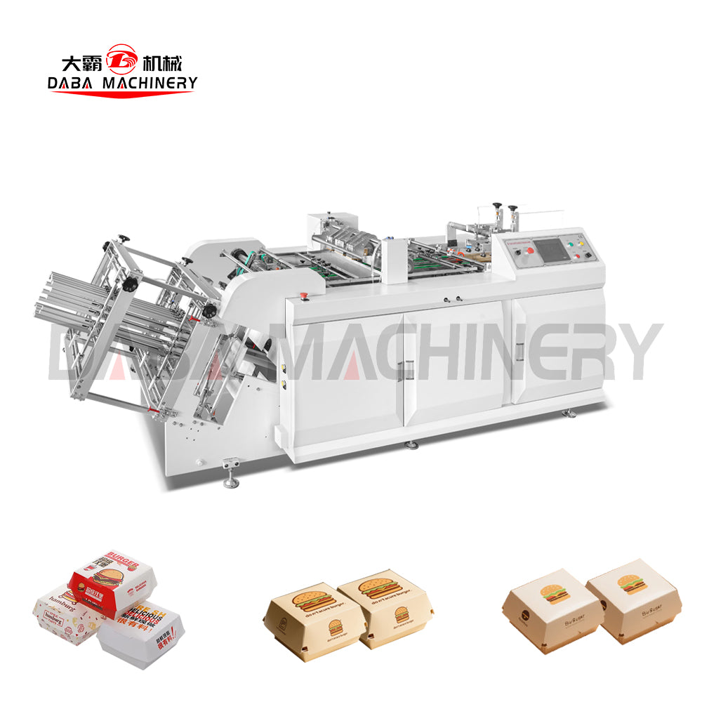 DBJH-D650-200 Single Working Paper Hamburger Box Machine