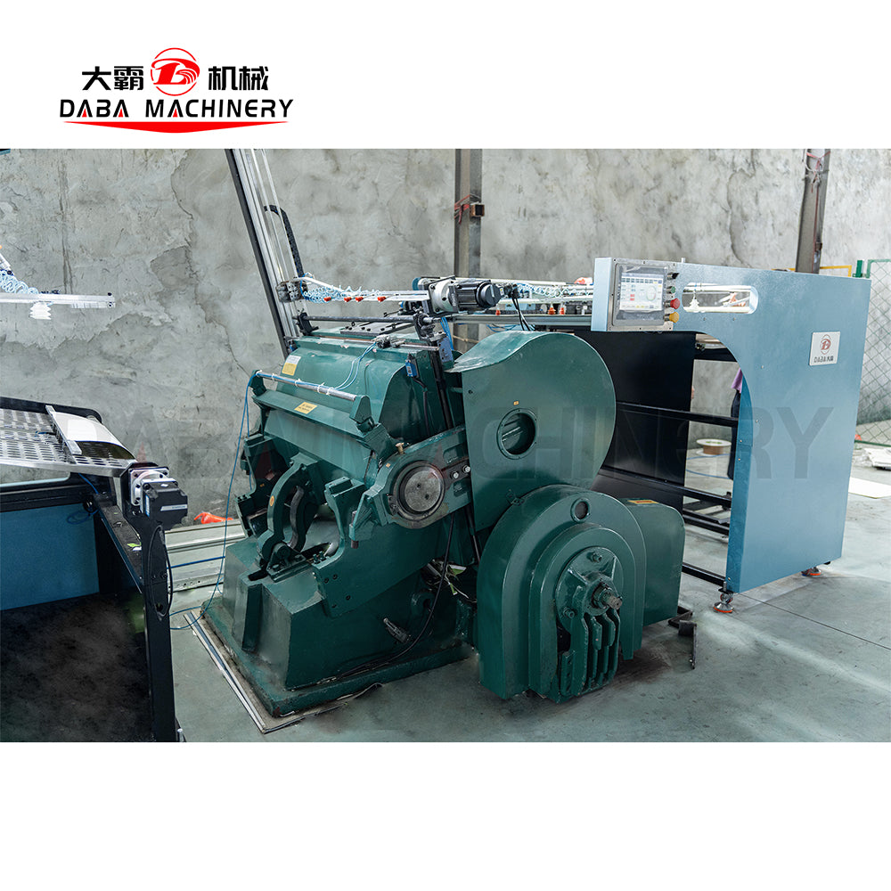 DBMQ-PS750-HS Flat Bed Die Cutting Machine with Waste Stripping