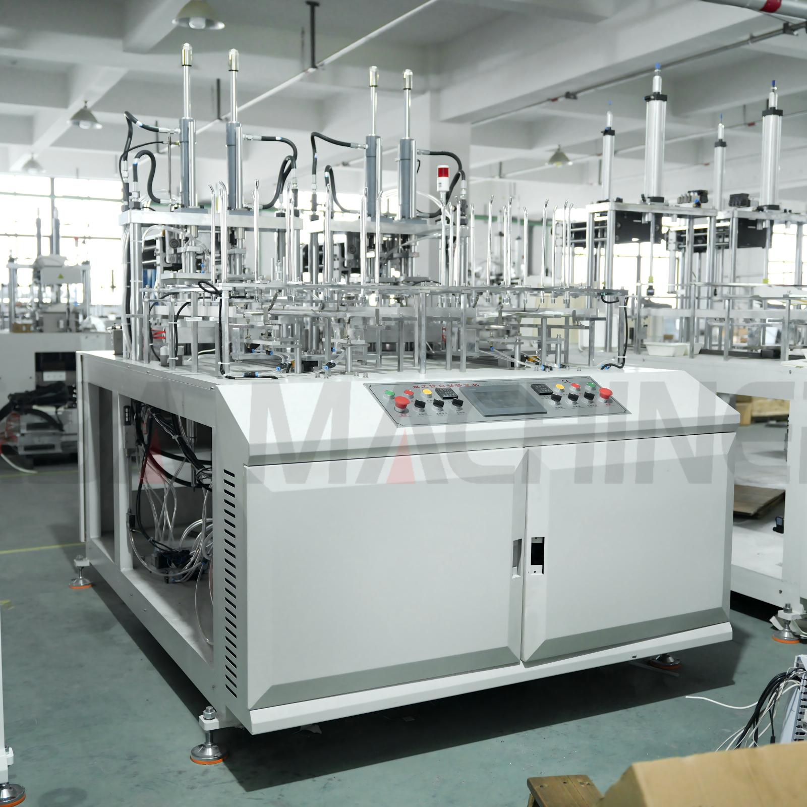 DBRH-S480-100 Double Station Paper Box Thermoforming Machine