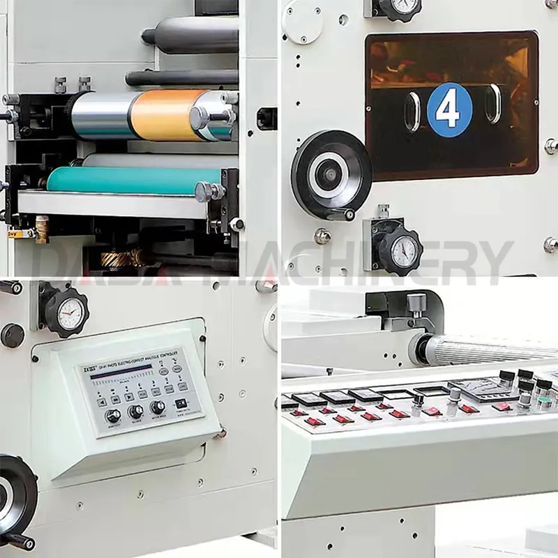 Dbry DBRY-950 Four Color Flexo Printing Machine – DABA
